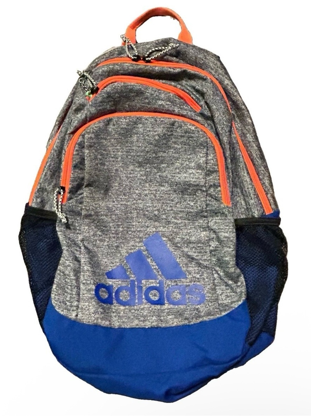 Youth Adidas Back To School Backpack Multiple Pockets Side Pockets